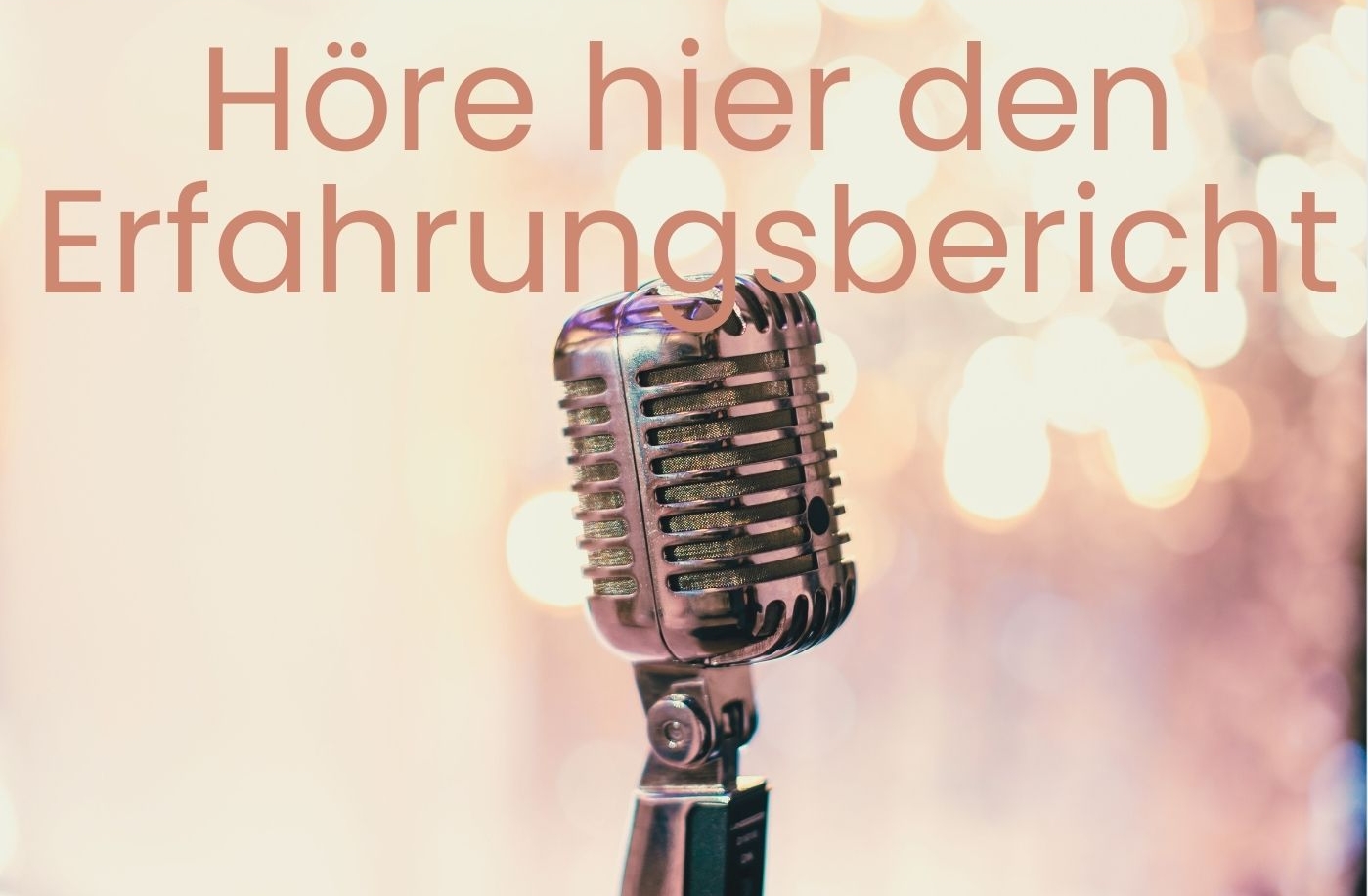 Kundenstimme Chrisitne Schödel Mikrofon