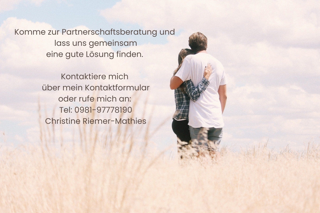 Komme zur Partnerschaftsberatung Paarberatung