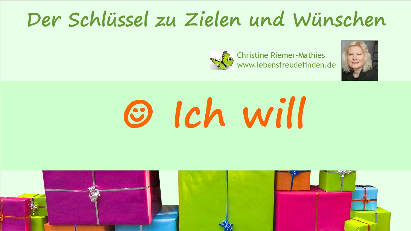 Ich will - Video - Christine Riemer-Mathies